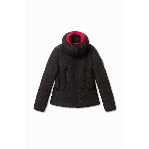 Desigual Padded jacket removable collar NEW - Picture 2 of 14